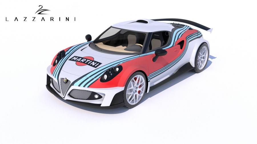  Alfa Romeo 4C Definitiva by Lazzarini Design 2014 года  (фото 8 из 12)